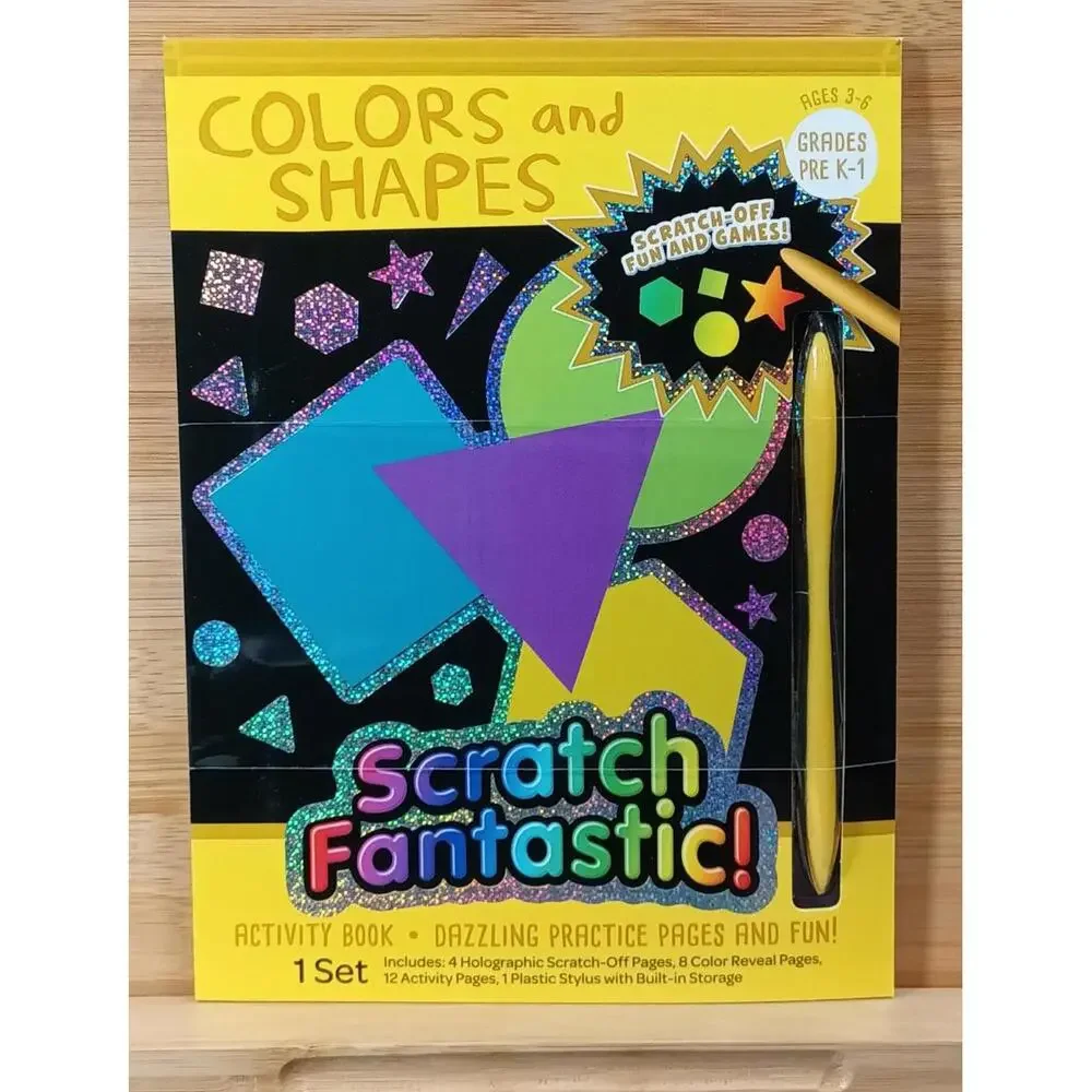 Scratch Fantastic! Colors and Shapes‎ Activity Book
